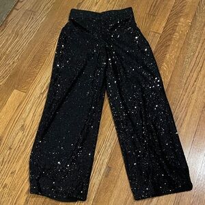Sequined Black Womans Bottoms